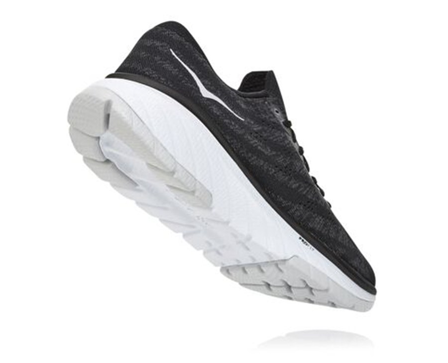 Hoka One One Hardloopschoenen Heren - Cavu 3 - Zwart/Wit - EJ4309862